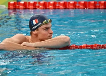 Natation: Léon Marchand bat un nouveau record de France à Shanghai