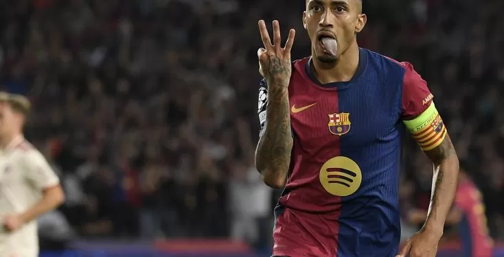 Raphinha corrige le Bayern avec un triplé pour le Barça 1 - Le Progrès Egyptien