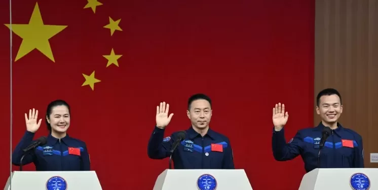La Chine va envoyer sa troisième femme dans l’espace, l’ingénieure Wang Haoze 2 - Le Progrès Egyptien La Chine va envoyer sa troisième femme dans l’espace, l’ingénieure Wang Haoze 1 - Le Progrès Egyptien