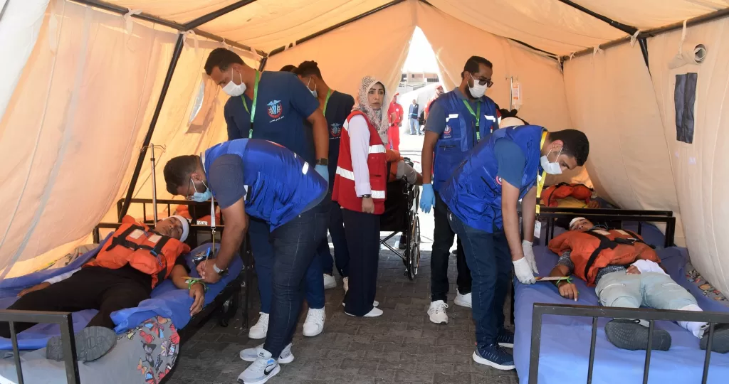 Défense : Simulation de sauvetage «Egypte-10» d'un ferry en mer Rouge 9 - Le Progrès Egyptien