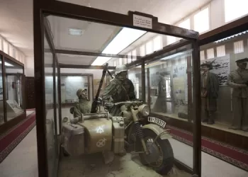 Le musée Rommel comprend des objets et des cartes détaillés remontant à la 2e guerre mondiale