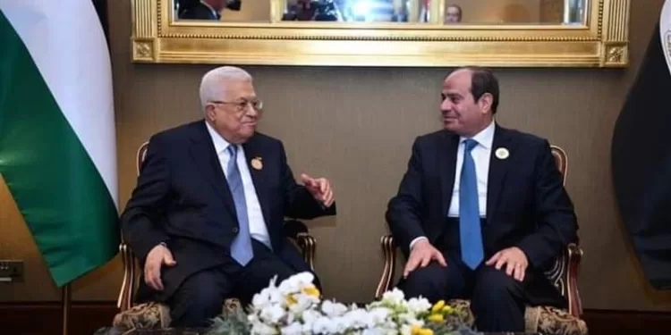 Al-Sissi affirme la position constante de l'Égypte en faveur de l'Autorité palestinienne 1 - Le Progrès Egyptien