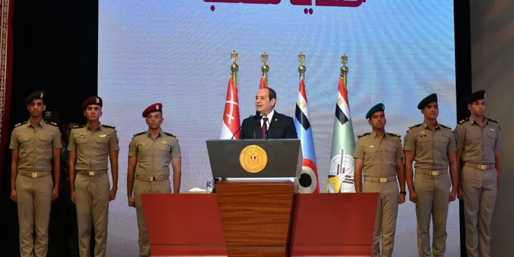 Al-Sissi : Les Forces armées, bouclier fort qui protège les biens de la nation 1 - Le Progrès Egyptien