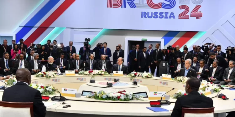 Le Président Al-Sissi prononce une allocution à la 1ère séance plénière du Sommet des BRICS 1 - Le Progrès Egyptien