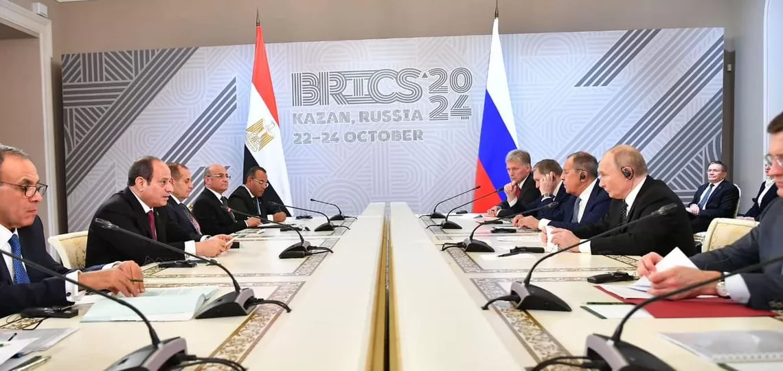 Al-Sissi prend part à deux séances de travail au Sommet des BRICS 1 - Le Progrès Egyptien