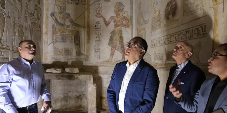 Louxor : Le PM inspecte les travaux de restauration du temple Habou 1 - Le Progrès Egyptien