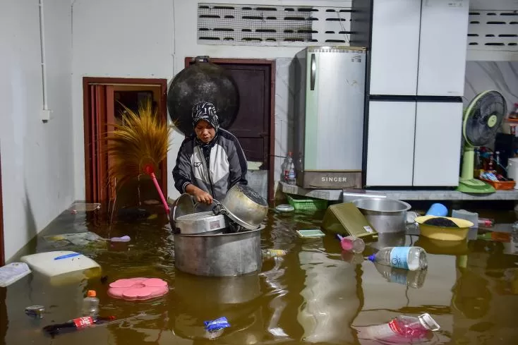 Inondations en Thaïlande: neuf morts et plus de 13.000 déplacés 3 - Le Progrès Egyptien