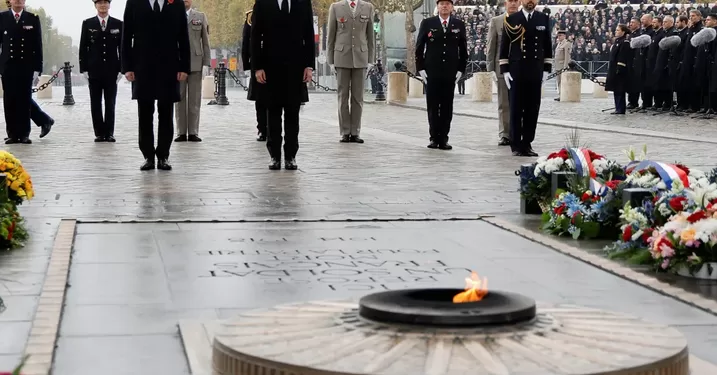 11-Novembre : Macron et Starmer commémorent l’amitié franco-britannique 1 - Le Progrès Egyptien