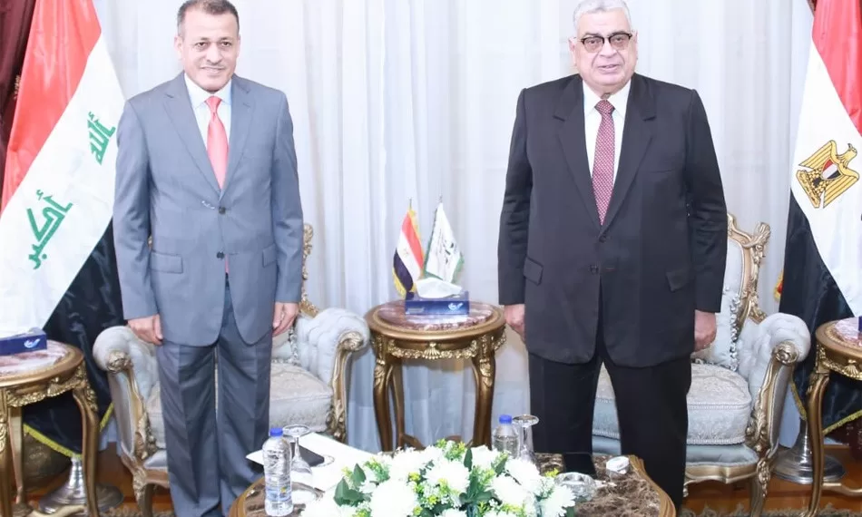 Le président du conseil d’Etat reçoit son homologue irakien 2 - Le Progrès Egyptien Le président du conseil d’Etat reçoit son homologue irakien 1 - Le Progrès Egyptien
