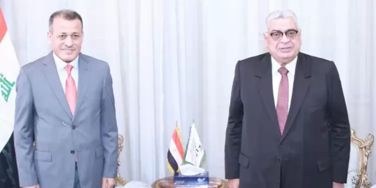 Le président du conseil d’Etat reçoit son homologue irakien 2 - Le Progrès Egyptien Le président du conseil d’Etat reçoit son homologue irakien 1 - Le Progrès Egyptien