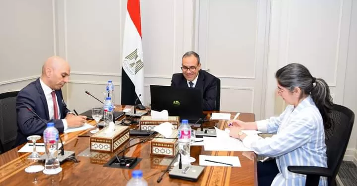 Abdel Aati tient une rencontre virtuelle avec le président du Forum économique mondial 1 - Le Progrès Egyptien