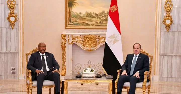 Entretien Al-Sissi / Al-Burhane 1 - Le Progrès Egyptien