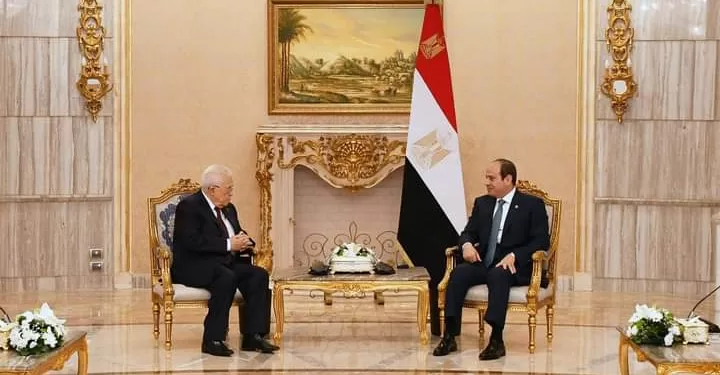 Le Caire : Al-Sissi reçoit Abbas 1 - Le Progrès Egyptien