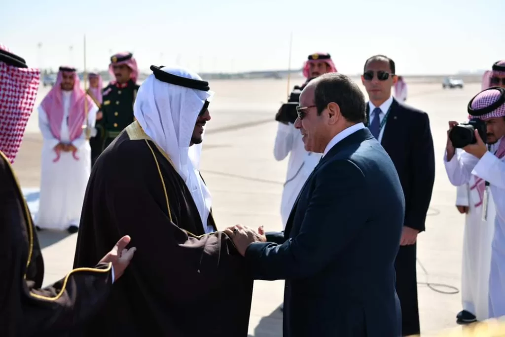 Le Président arrive en Arabie saoudite 13 - Le Progrès Egyptien