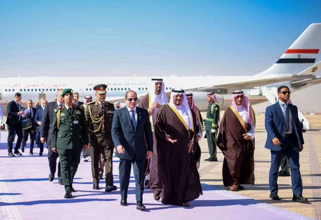 Le Président arrive en Arabie saoudite 3 - Le Progrès Egyptien