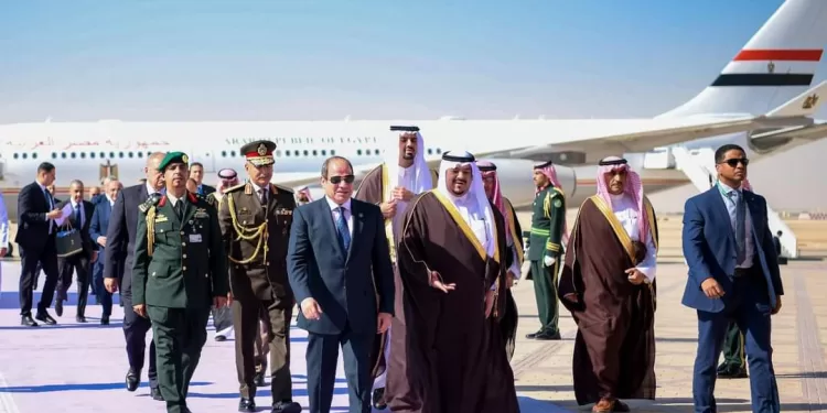 Le Président arrive en Arabie saoudite 1 - Le Progrès Egyptien