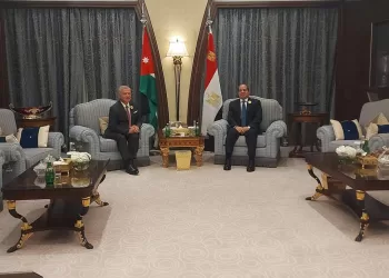Al-Sissi rencontre le roi de Jordanie