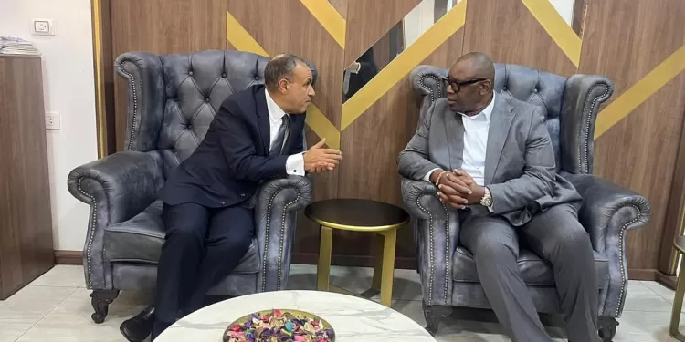 Le ministre des Affaires étrangères et de l’Immigration rencontre le ministre de l’Industrie de la République démocratique du Congo 1 - Le Progrès Egyptien