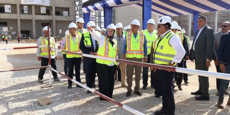 Travaux en cours dans la station d’interconnexion égypto-saoudienne à Badr 1 - Le Progrès Egyptien
