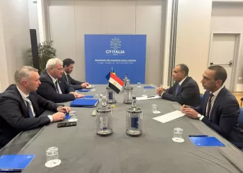 Abdel Aati rencontre son homologue ukrainien