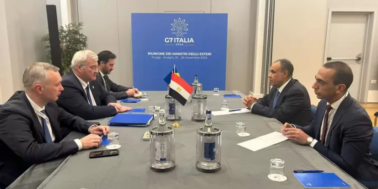 Abdel Aati rencontre son homologue ukrainien 1 - Le Progrès Egyptien