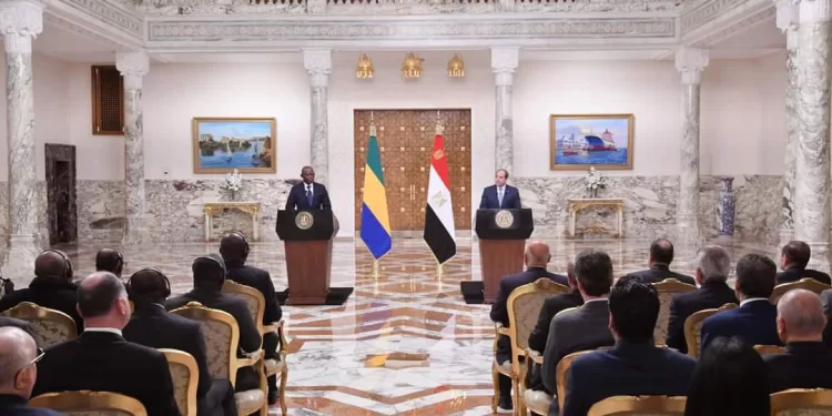 Al-Sissi reçoit son homologue gabonais 1 - Le Progrès Egyptien