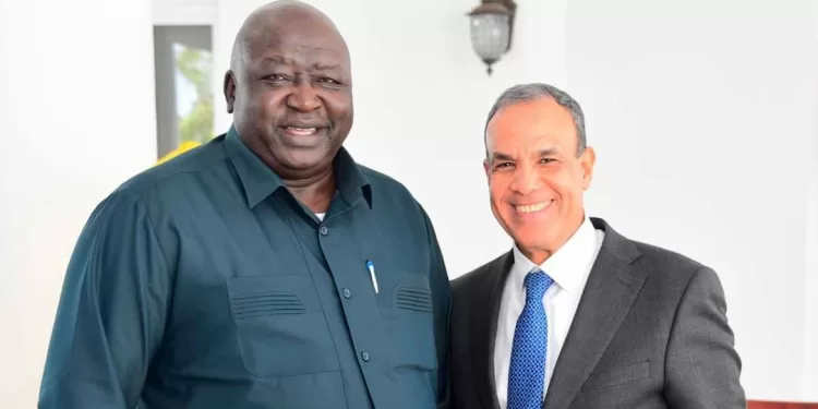 Rencontre entre Badr Abdel-Aati et le ministre ougandais des Relations Internationales 1 - Le Progrès Egyptien