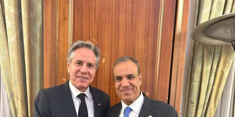 Abdel-Aati rencontre le secrétaire d'État américain Antony Blinken 1 - Le Progrès Egyptien