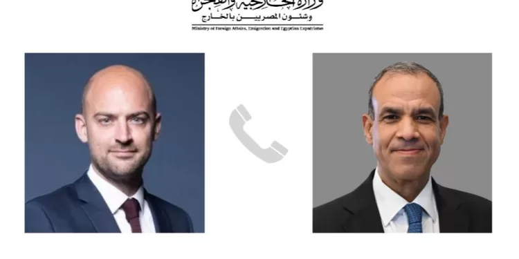 Abdel Aati reçoit un appel téléphonique de son homologue français 1 - Le Progrès Egyptien