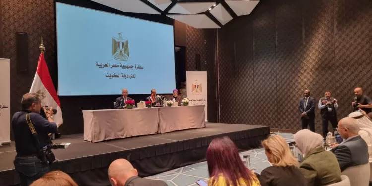 Rencontre d’Abdel Aati avec les représentants des médias koweïtiens et étrangers 1 - Le Progrès Egyptien