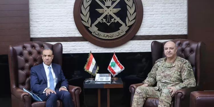 Abdel Aati : Plein soutien de l'Egypte aux institutions libanaises 1 - Le Progrès Egyptien