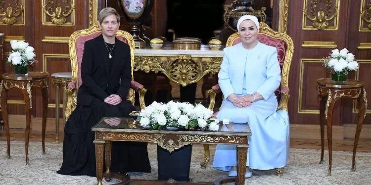 Mme Entissar Al-Sissi s’est dite satisfaite de la visite de la première dame de la Colombie 1 - Le Progrès Egyptien