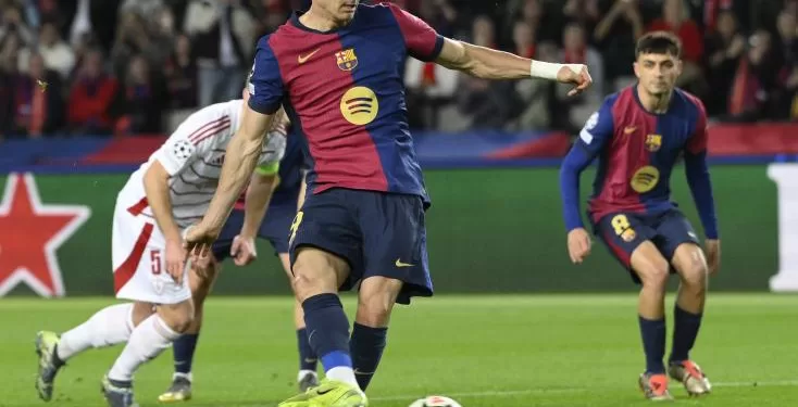 Lewandowski, le 3e joueur de l'histoire à inscrire plus de 100 buts en C1 2 - Le Progrès Egyptien Lewandowski, le 3e joueur de l'histoire à inscrire plus de 100 buts en C1 1 - Le Progrès Egyptien