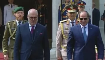 Le Président Al-Sissi reçoit son homologue estonien au palais d’Ittihadiya