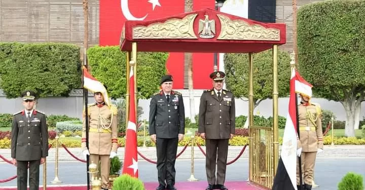Le chef d'état-major des Forces armées a reçu son homologue turc 1 - Le Progrès Egyptien