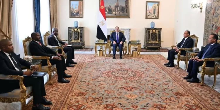 Al-Sissi reçoit le ministre sud-africain des Relations internationales et de la coopération 1 - Le Progrès Egyptien