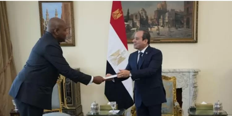 Al-Sissi reçoit un message de son homologue congolais 1 - Le Progrès Egyptien