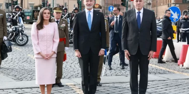Letizia d’Espagne reine du style à Rome 1 - Le Progrès Egyptien