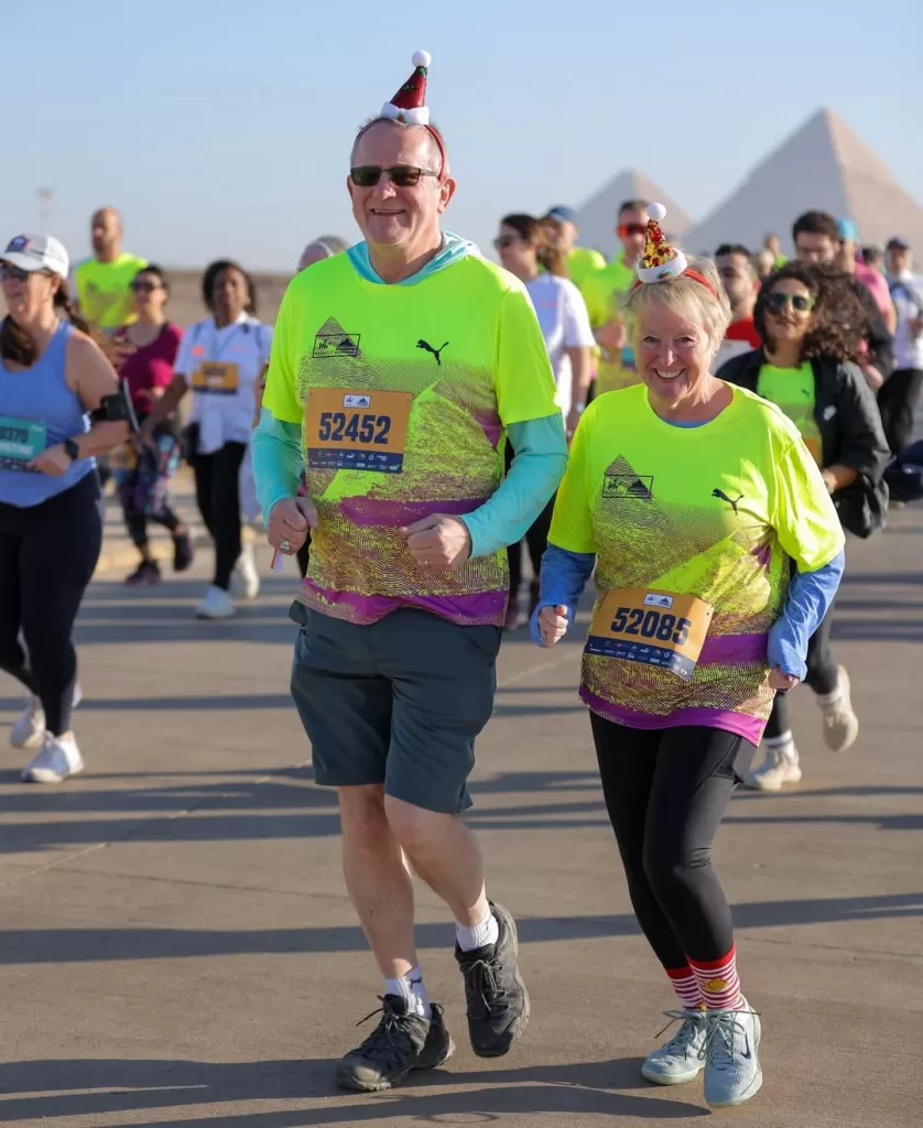 7000 concurrents au Marathon des Pyramides 2024 13 - Le Progrès Egyptien