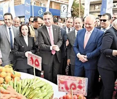 Marchés éphémères : Contrôle des marchés et soutien aux citoyens 4 - Le Progrès Egyptien Marchés éphémères : Contrôle des marchés et soutien aux citoyens 3 - Le Progrès Egyptien