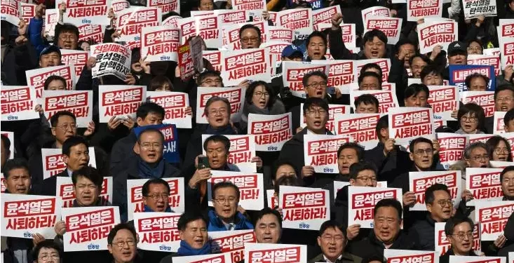 Corée du Sud : Yoon menacé de destitution après son éphémère loi martiale 1 - Le Progrès Egyptien