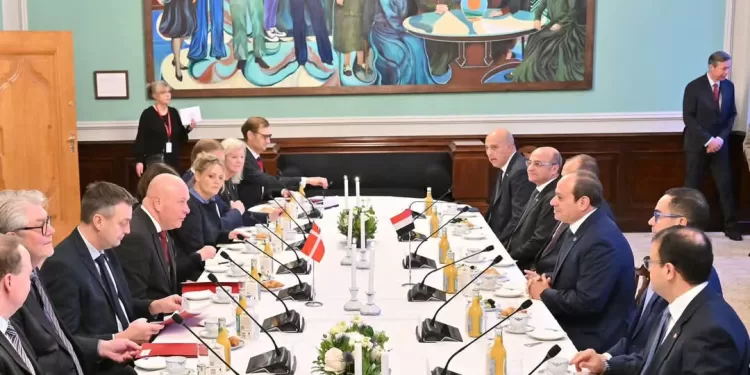 Al-Sissi et la première ministre du Danemark signent la déclaration du partenariat stratégique 2 - Le Progrès Egyptien Al-Sissi et la première ministre du Danemark signent la déclaration du partenariat stratégique 1 - Le Progrès Egyptien