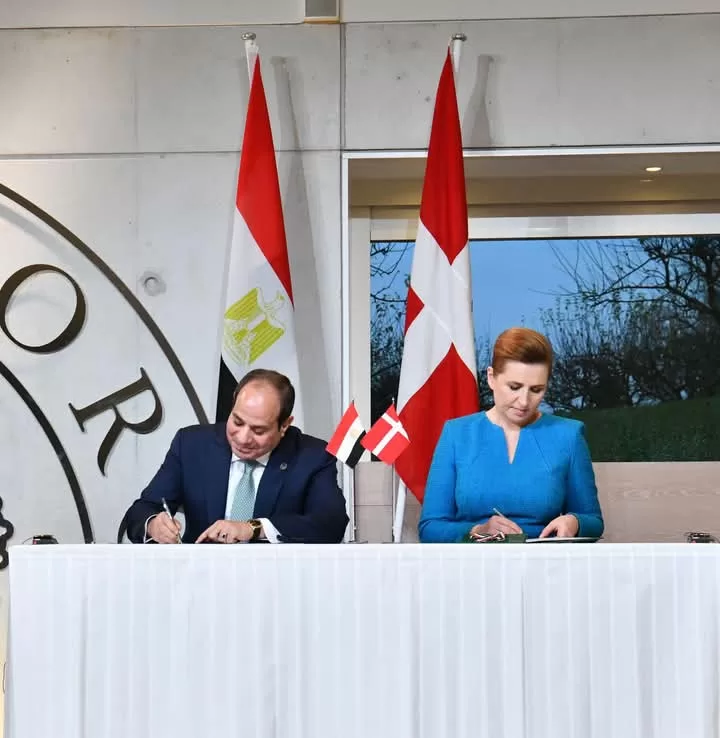 Le Président s'entretient avec la Première ministre du Danemark 4 - Le Progrès Egyptien Le Président s'entretient avec la Première ministre du Danemark 3 - Le Progrès Egyptien