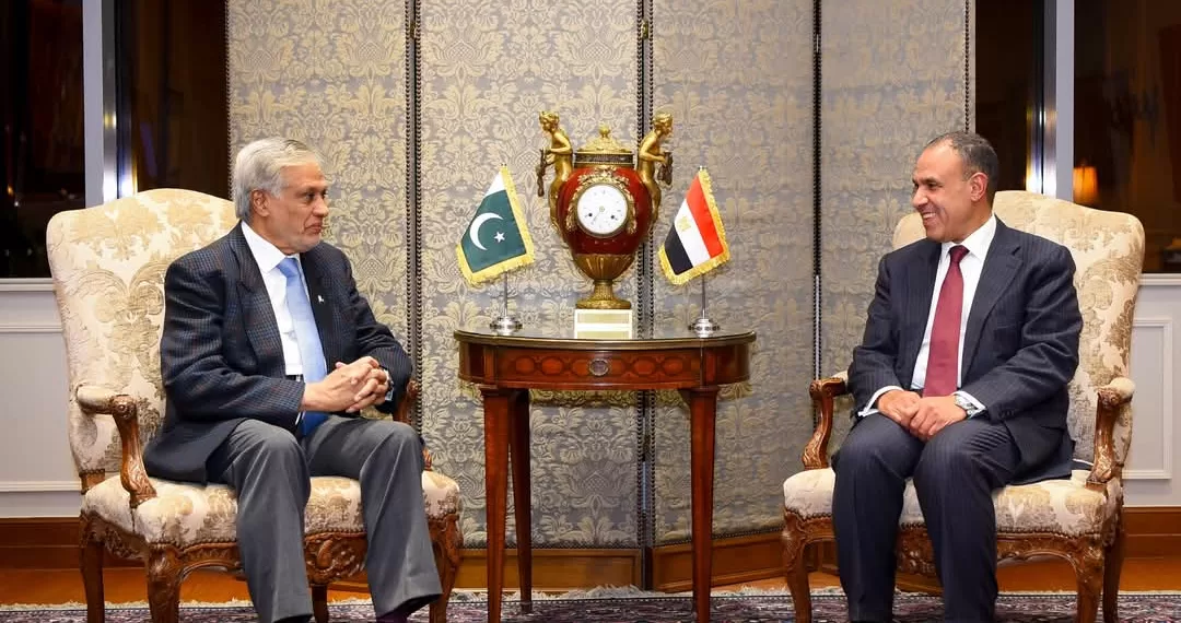 Abdel-Aati rencontre le vice-Premier ministre et ministre des Affaires étrangères du Pakistan 2 - Le Progrès Egyptien Abdel-Aati rencontre le vice-Premier ministre et ministre des Affaires étrangères du Pakistan 1 - Le Progrès Egyptien