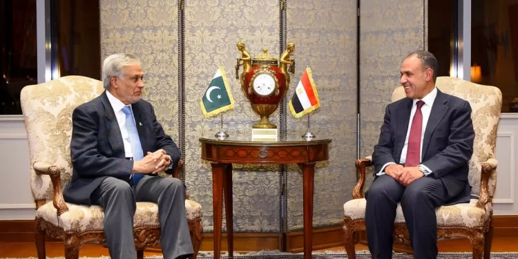 Abdel-Aati rencontre le vice-Premier ministre et ministre des Affaires étrangères du Pakistan 1 - Le Progrès Egyptien