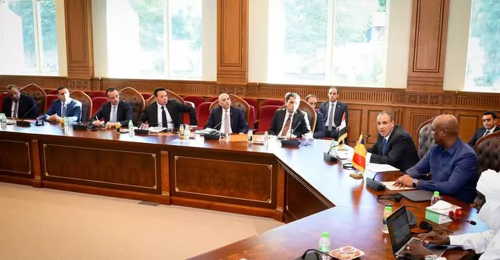 Abdel-Aati s’entretient avec le ministre tchadien de l'Infrastructure 1 - Le Progrès Egyptien