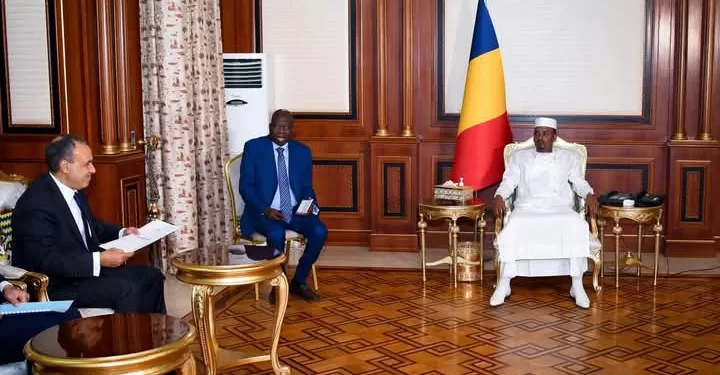 Abdel-Aati livre un message du président Al-Sissi à son homologue tchadien 1 - Le Progrès Egyptien