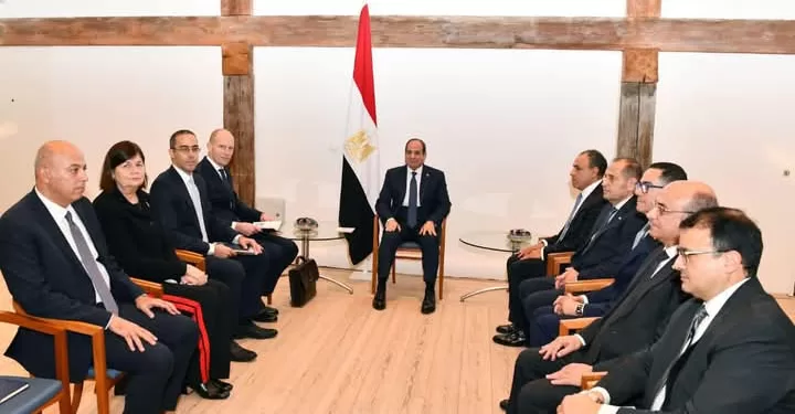 Al-Sissi rencontre Philip Christiani 1 - Le Progrès Egyptien