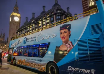 Campagne promotionnelle d’EgyptAir à Londres
