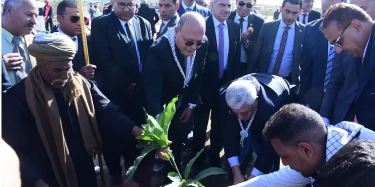 Initiative présidentielle de planter 100 millions d’arbres : 60 arbres fruitiers à l’Université de Sohag 2 - Le Progrès Egyptien Initiative présidentielle de planter 100 millions d’arbres : 60 arbres fruitiers à l’Université de Sohag 1 - Le Progrès Egyptien